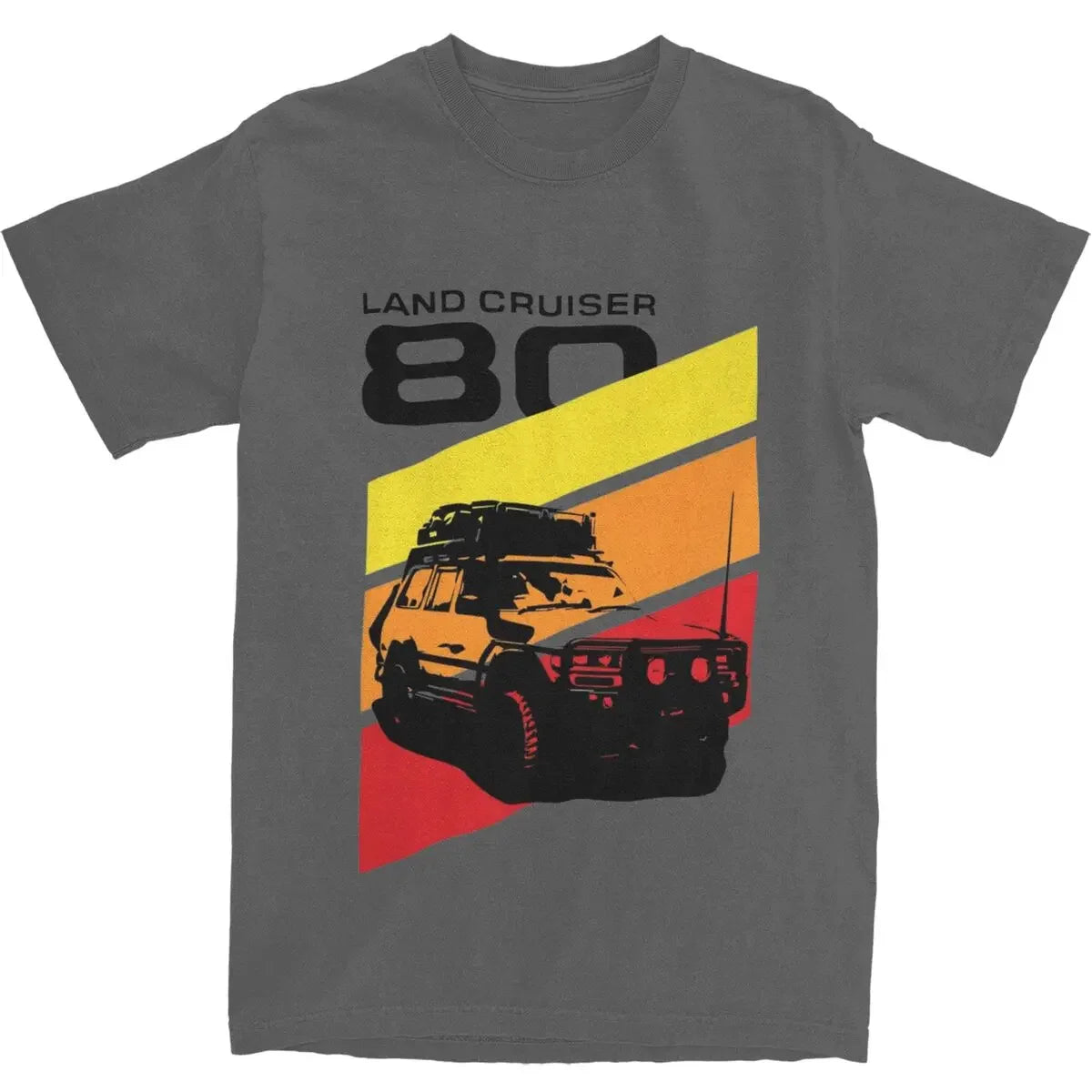 Original Limited Edition Land Cruiser 80 Off Road Tee Shirt Short Sleeve