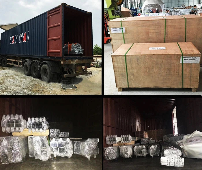 RUIDONG - Waterproof PVC Dome tent. Quick to install.