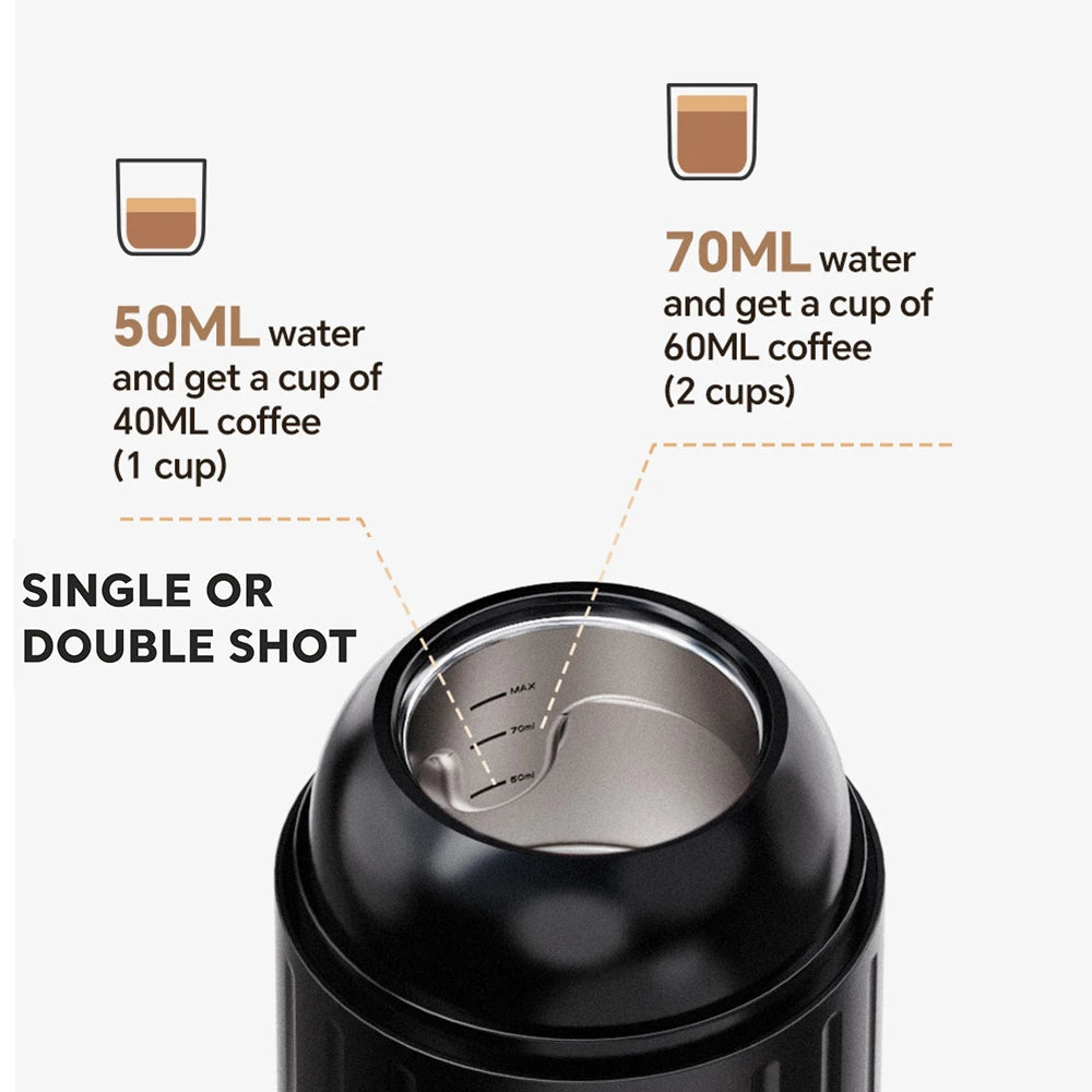 i-Cafilas: Auto, Wireless Electric Espresso Maker Fit Nespresso Capsule & Coffee Powder
