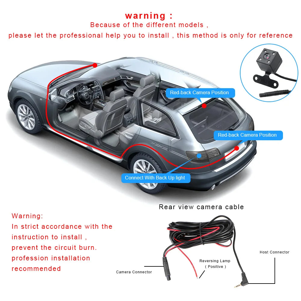 Dash Cam WiFi GPS Car DVR HD 1080P Drive Video Recorder Black Box Dashcam Night Vision Vehicle Camera Car Accessories Registrar