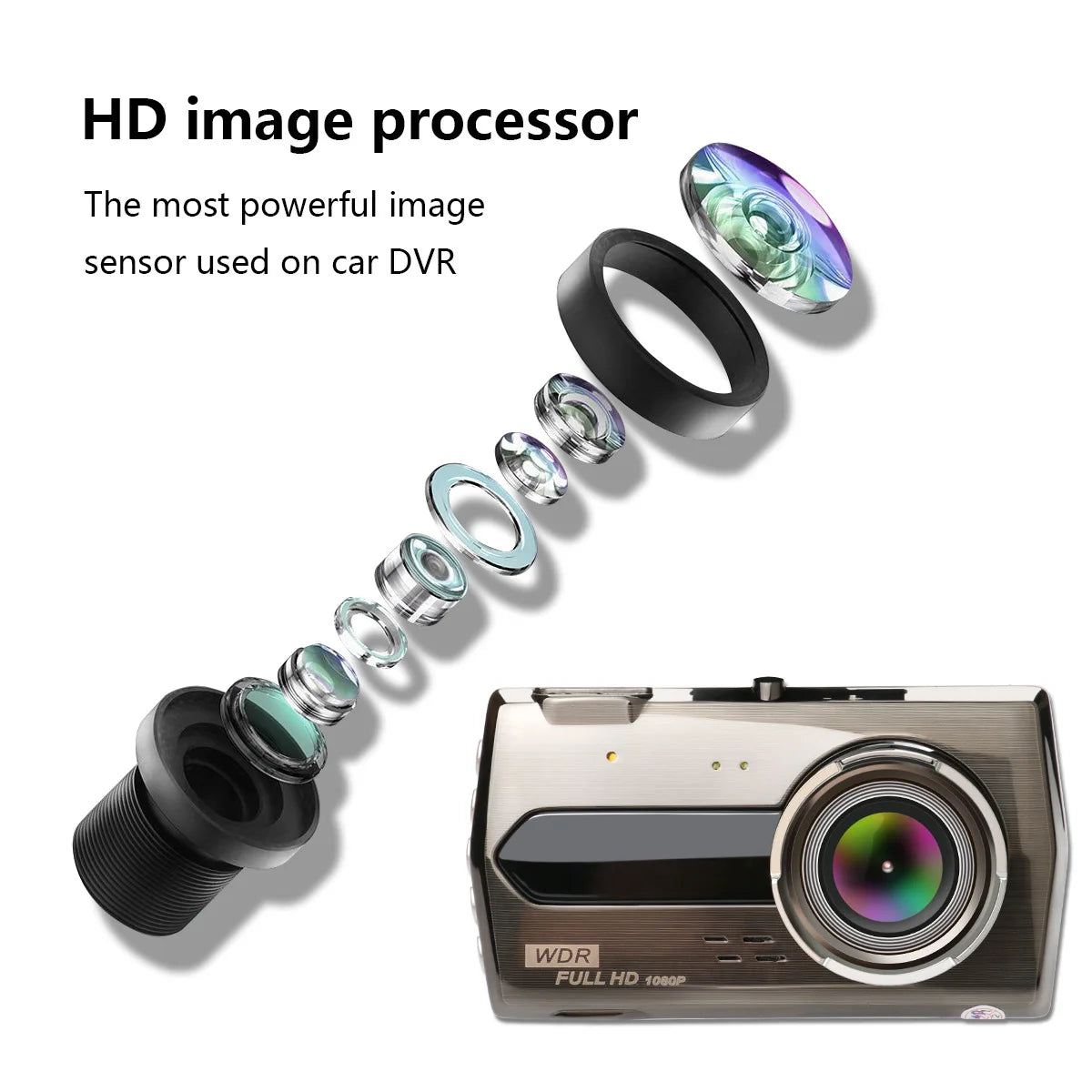 Dash Cam WiFi GPS Car DVR HD 1080P Drive Video Recorder Black Box Dashcam Night Vision Vehicle Camera Car Accessories Registrar