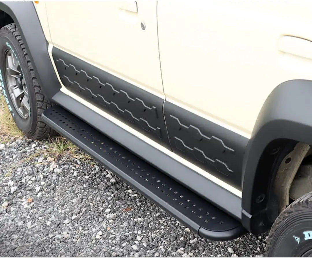 TELLIKA India Jimny 5 Door Accessories Factory Steel Running Boards Side Step Pedal Bars For New Suzuki Jimny 2023 2024
