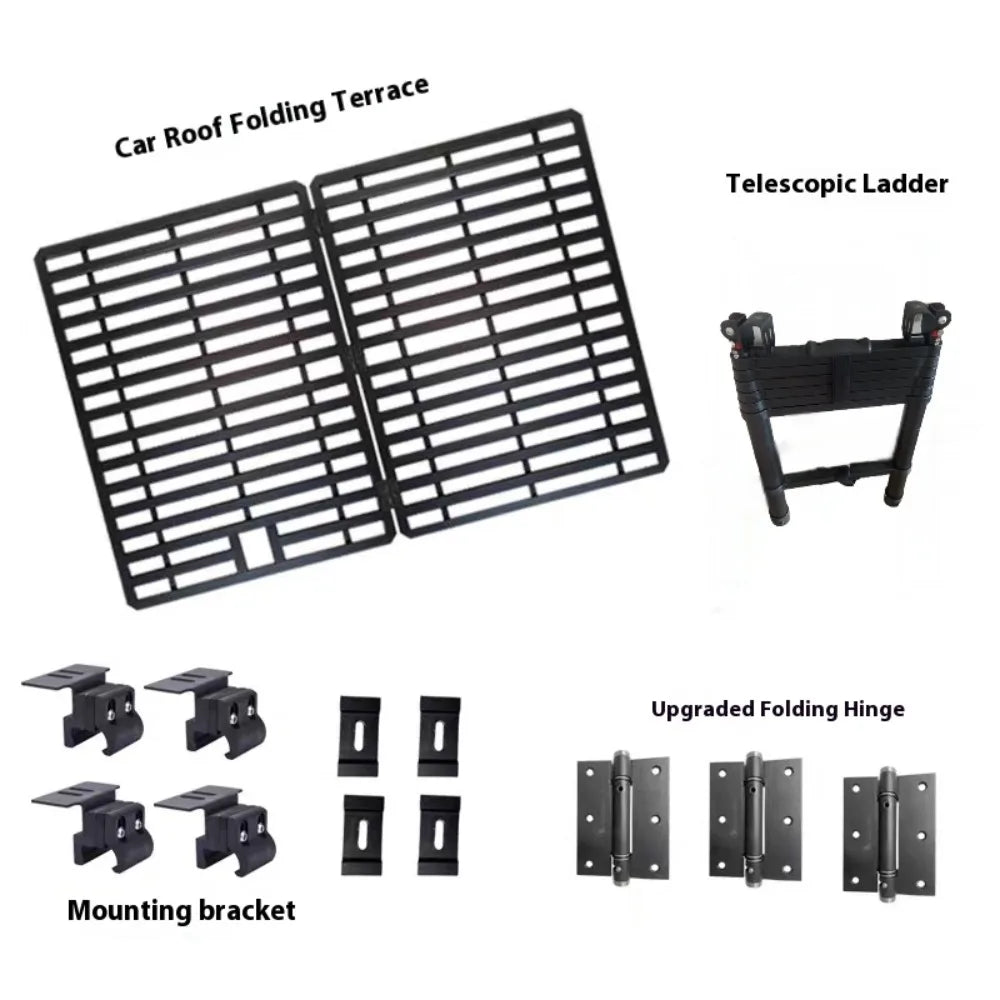 SUV Off-road Vehicle Roof Rack Expansion Platform.