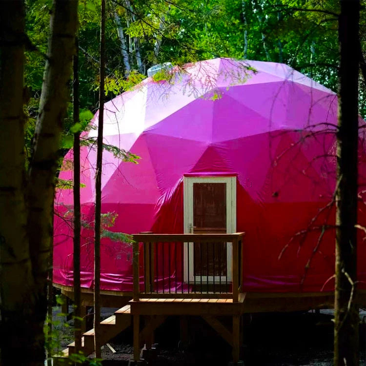 RUIDONG - Waterproof PVC Dome tent. Quick to install.