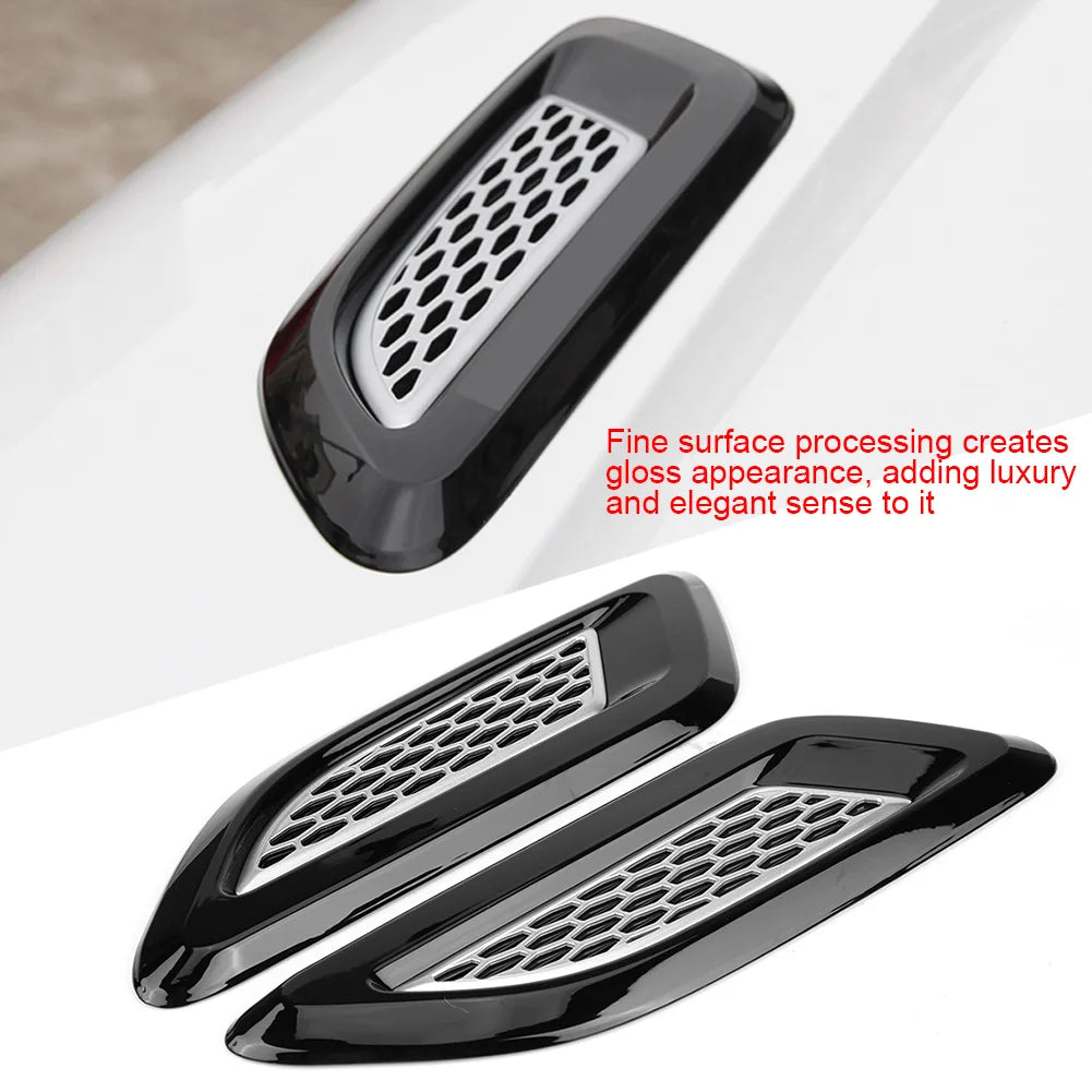 Exterior Hood Air Vent Outlet Wing Trim for Land Rover and many other Models
