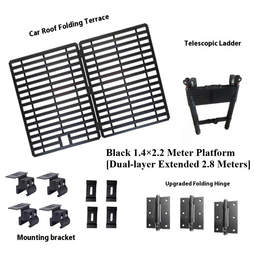 SUV Off-road Vehicle Roof Rack Expansion Platform.
