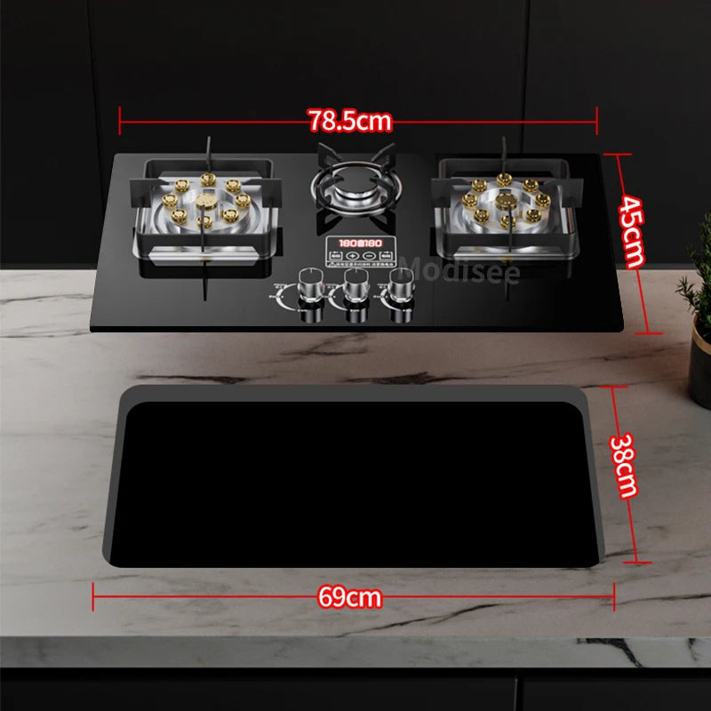 Sincas 3 Burners Gas Stove for Home, Caravan and now embedded in 4x4 drawer's systems.
