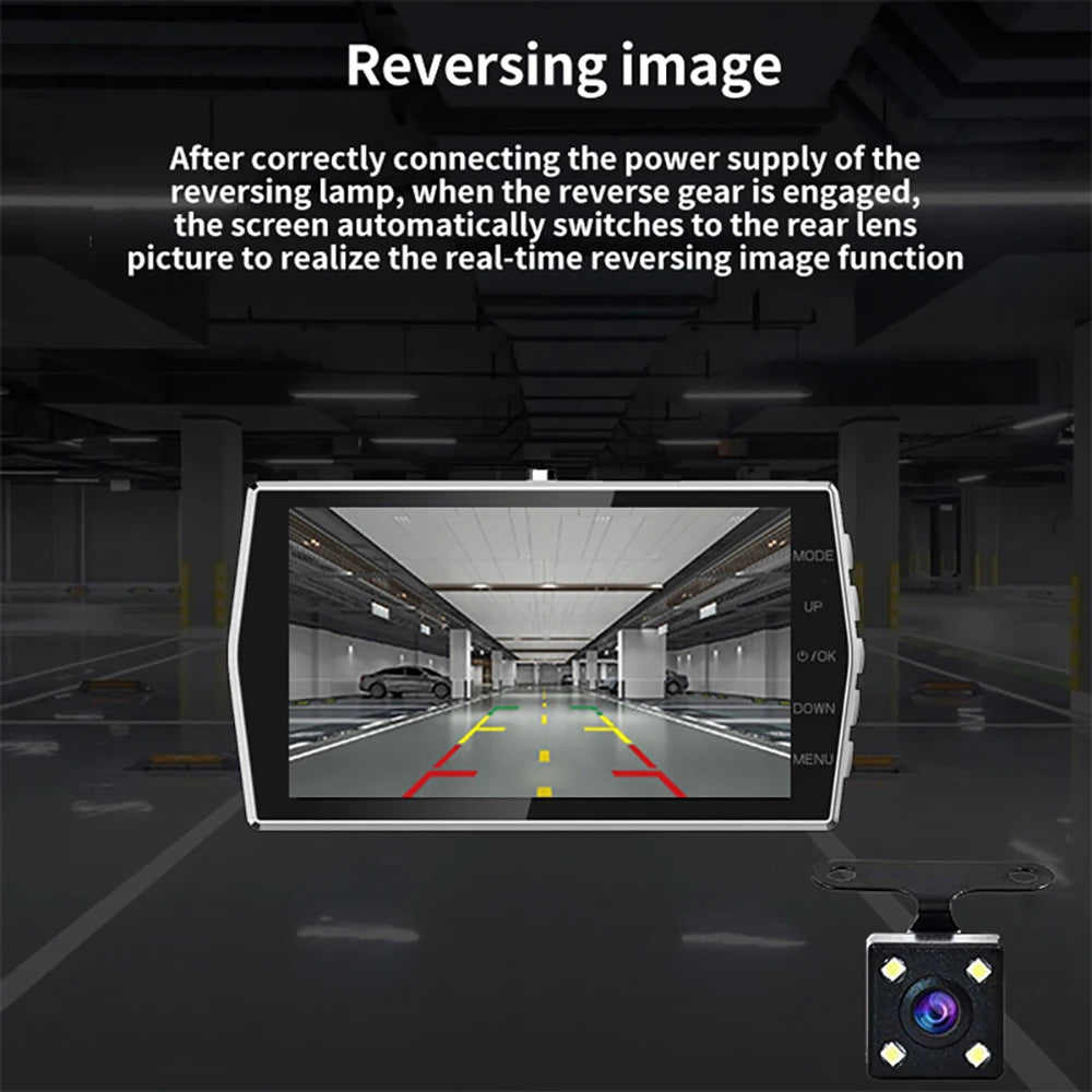 Dash Cam WiFi GPS Car DVR HD 1080P Drive Video Recorder Black Box Dashcam Night Vision Vehicle Camera Car Accessories Registrar