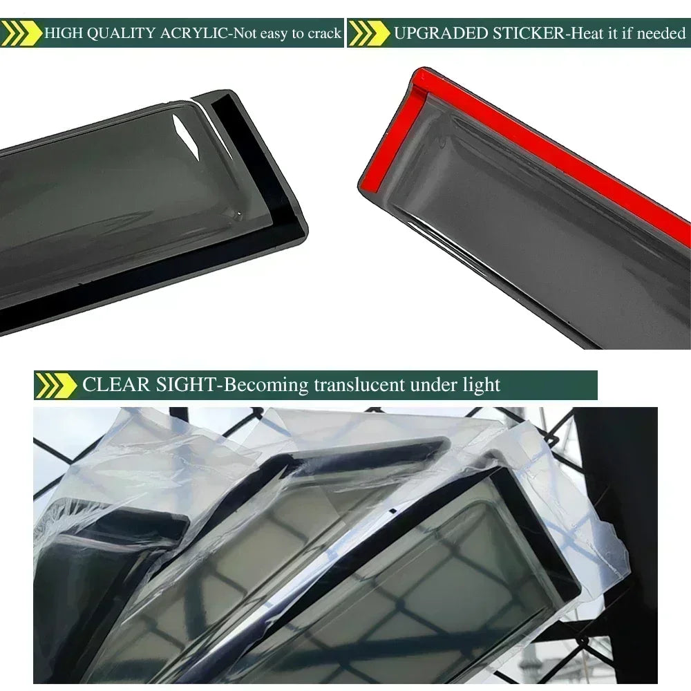 Window Visor for SUZUKI JIMNY 1998-2018