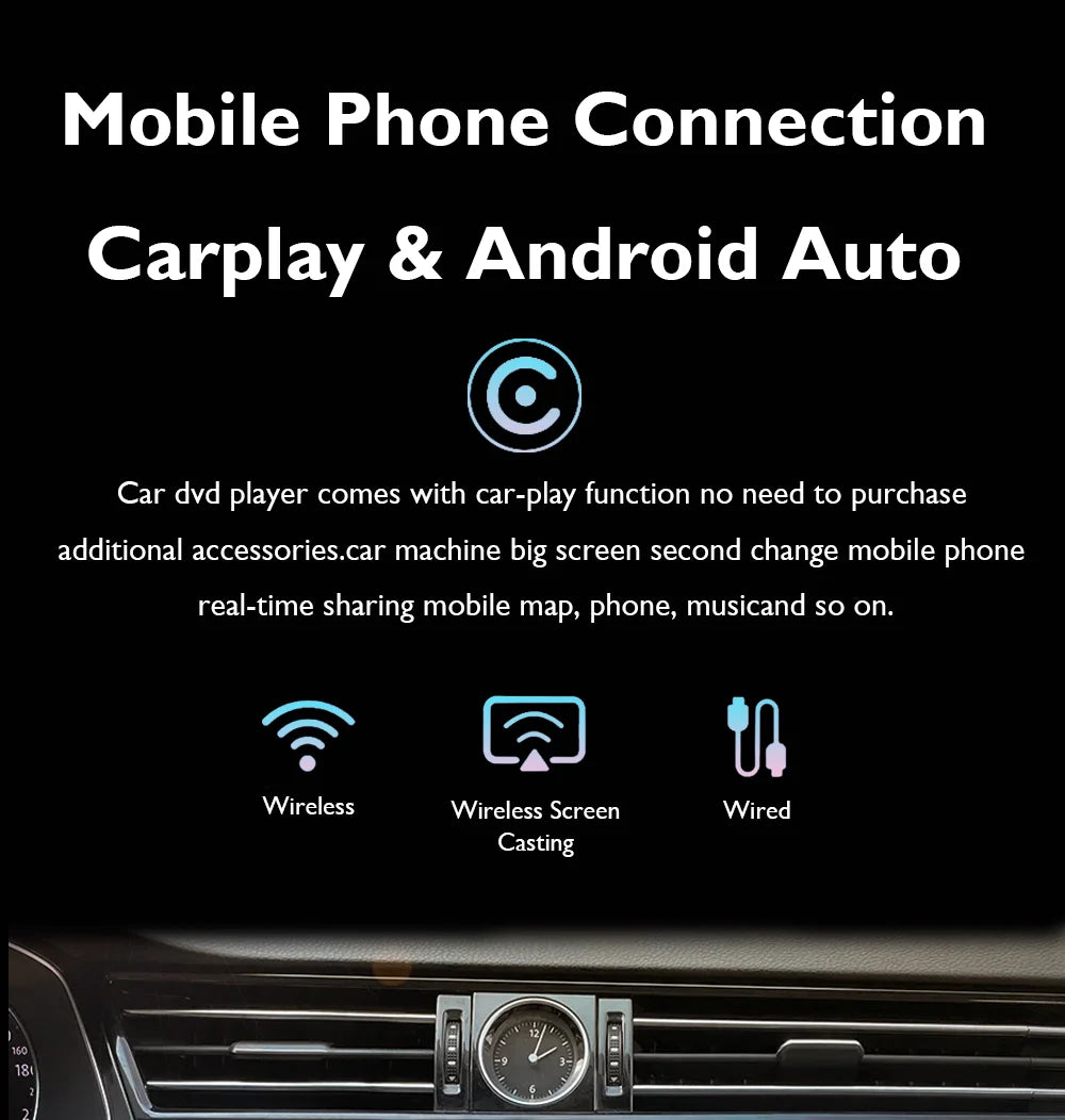 Android 15 Car Radio For VW Volkswagen Caravelle 6 T6 2015 - 2020 4G QLED