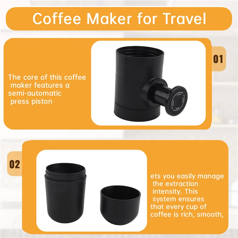 A52Q-Portable Coffee Machine 70ML Espresso