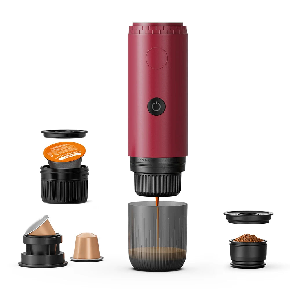 Capadeli Portable Espresso/Nespresso/Dolce Gusto, Italian Design Coffee Machine.