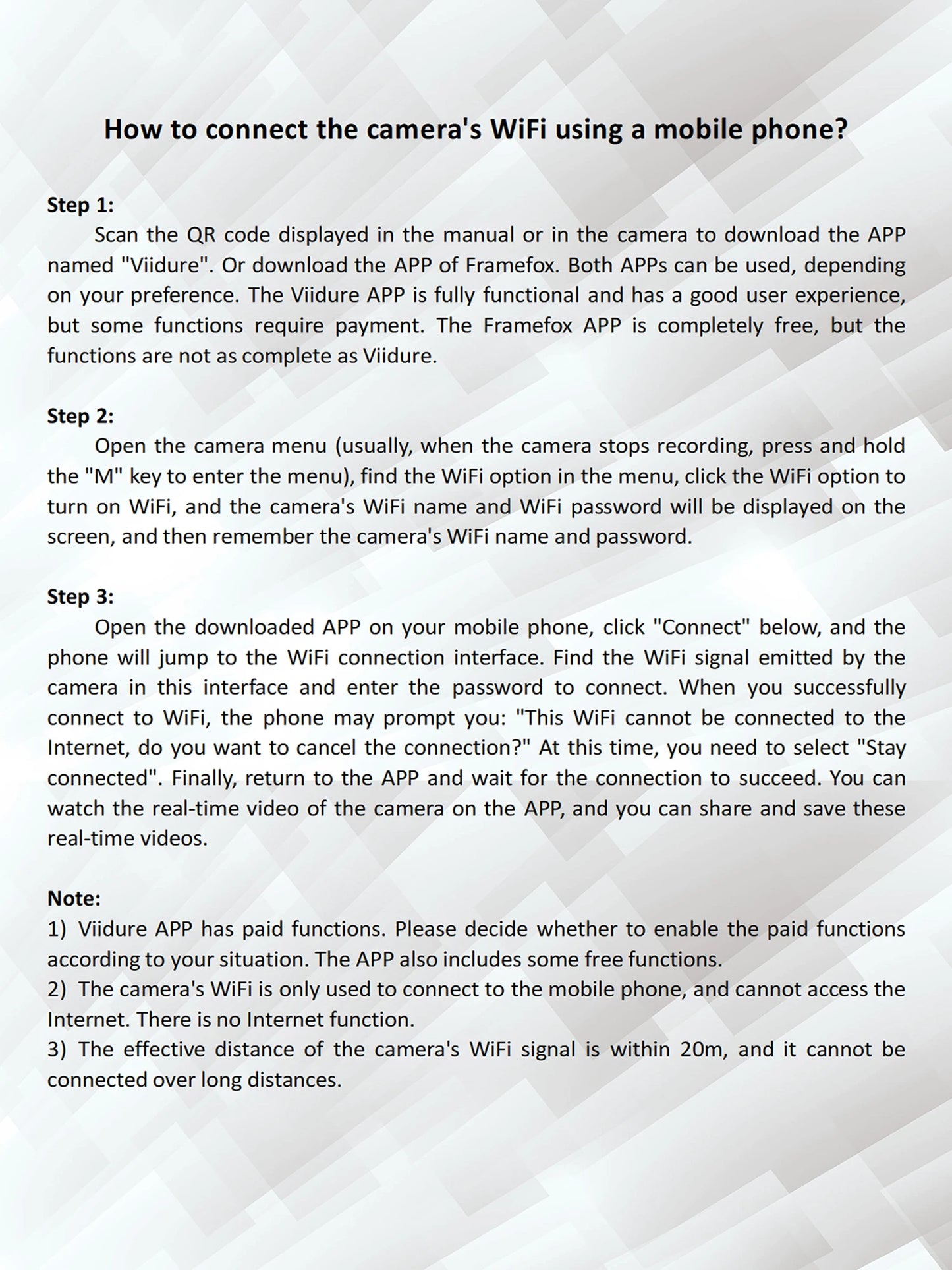 Dash Cam for Cars Car Camera Dash Cam 4K WIFI Camera for Car Front and Rear Dash Camera Black Box 24H Parking Mode Recorder