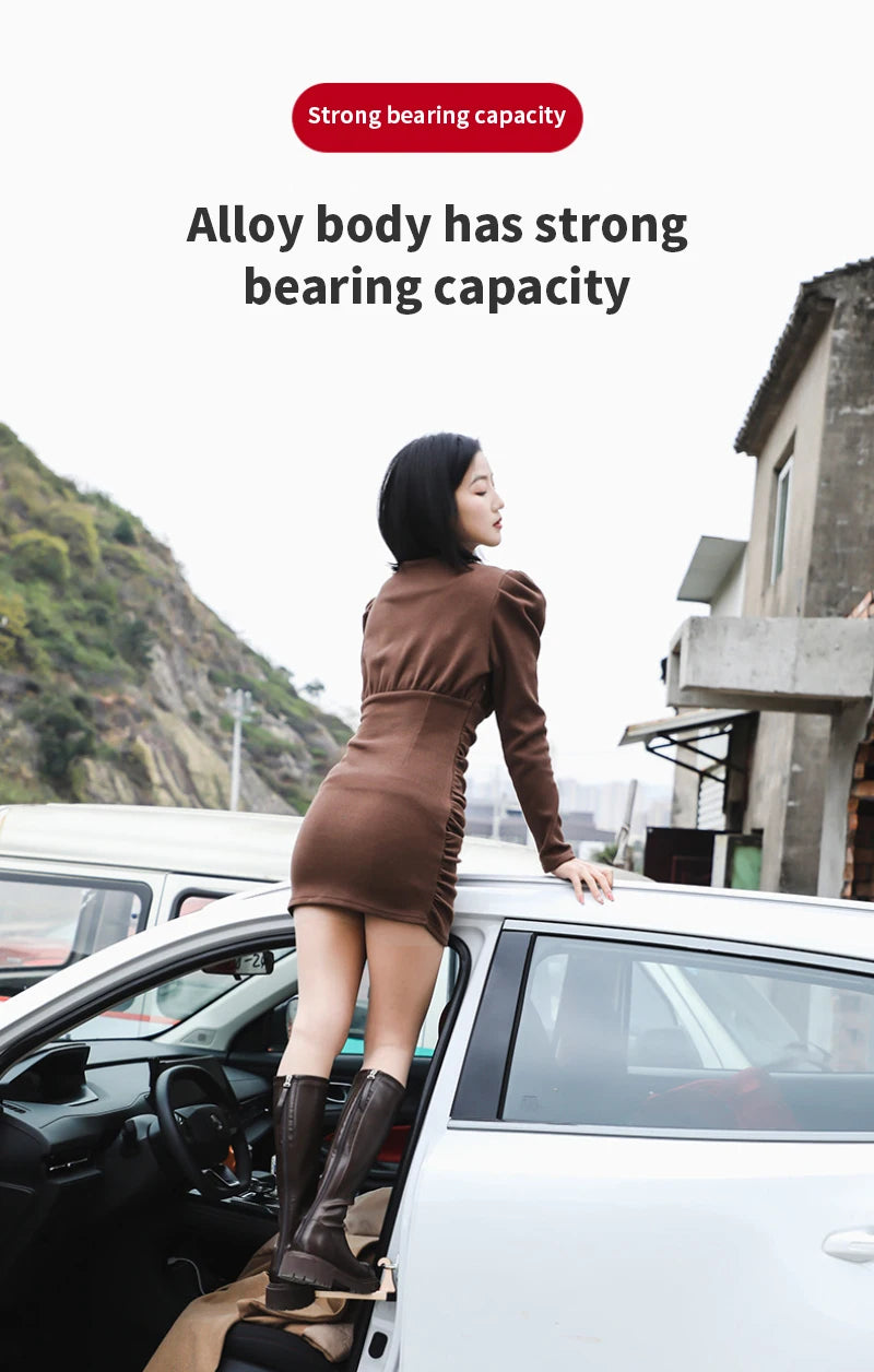 Car Door Step Safety Hammer Universal Auto Roof Rack Step. Designed for Suzuki Jimny but fits all SUV.