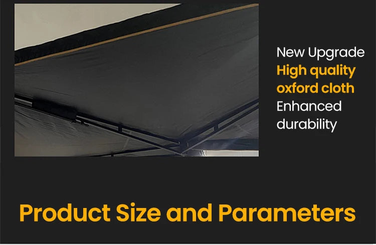 270 Degree Car Awning Tent,With LED Light,Waterproof.