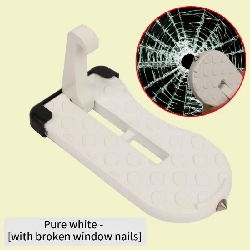 Car Door Step Safety Hammer Universal Auto Roof Rack Step. Designed for Suzuki Jimny but fits all SUV.