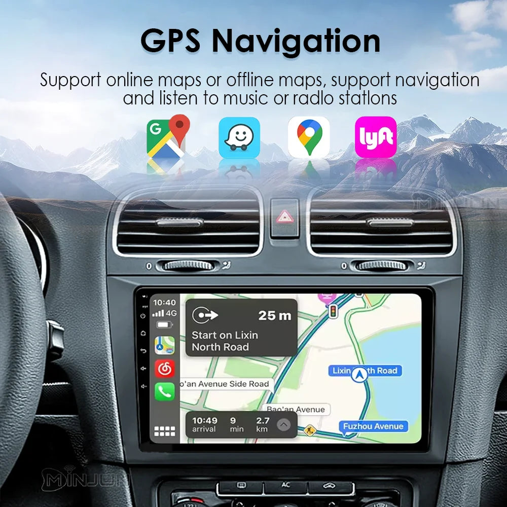 Android 15 Car Radio For VW Volkswagen Caravelle 6 T6 2015 - 2020 4G QLED