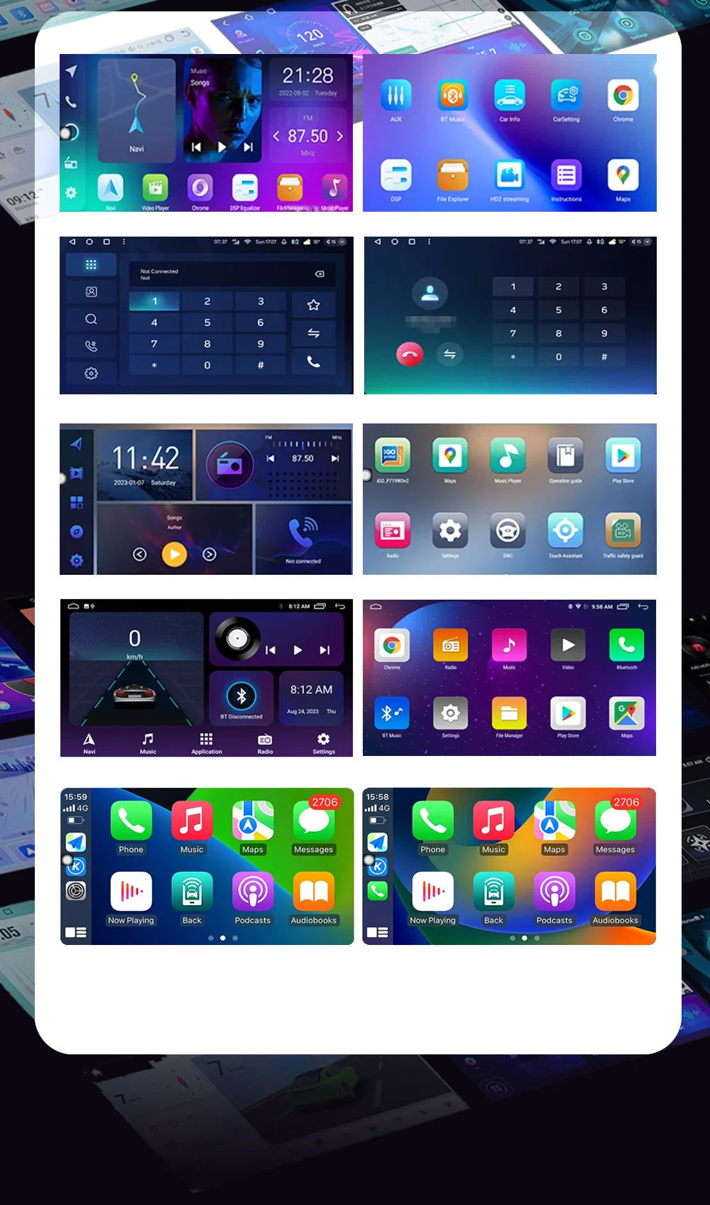 Android 15 Car Radio For VW Volkswagen Caravelle 6 T6 2015 - 2020 4G QLED