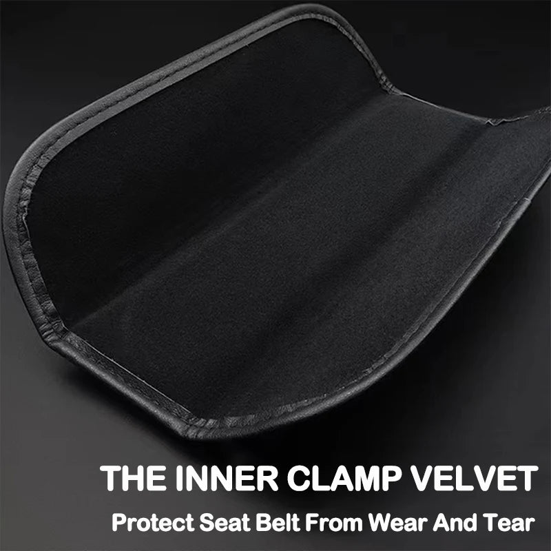 2Pcs Car Accessories for Suzuki Jimny Emblem 2015-2021 Leather Seat Belt Shoulder Cover Protection