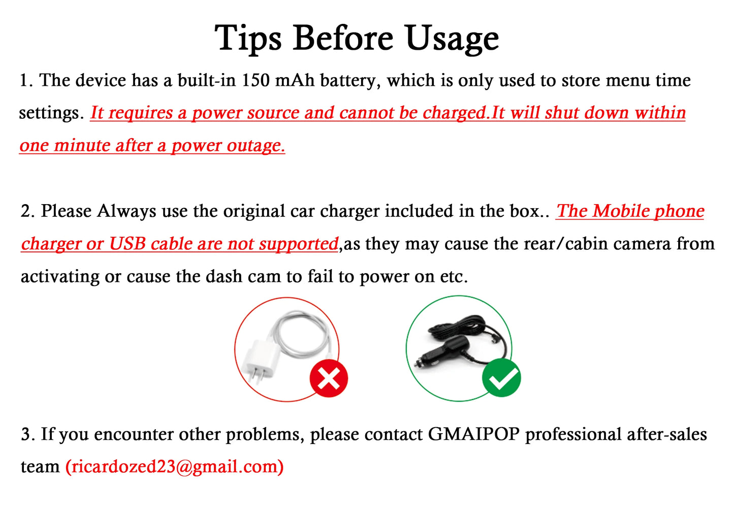 Dash Cam for Cars Car Camera Dash Cam 4K WIFI Camera for Car Front and Rear Dash Camera Black Box 24H Parking Mode Recorder