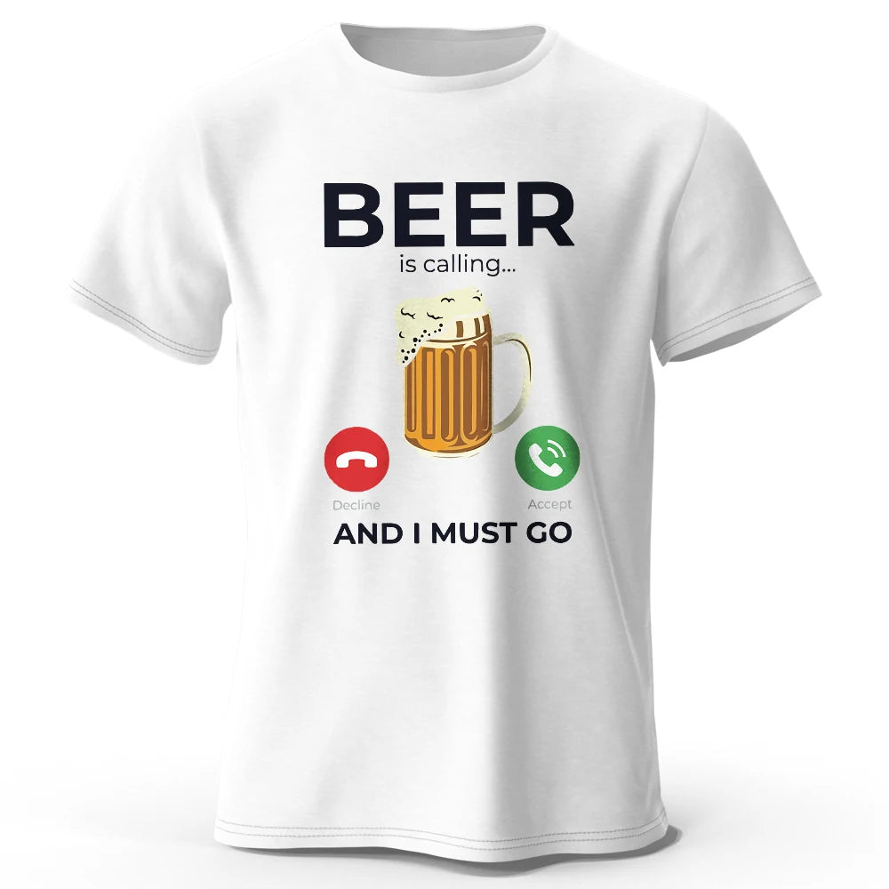"Beer Is Calling I Must Go" DTF TShirt