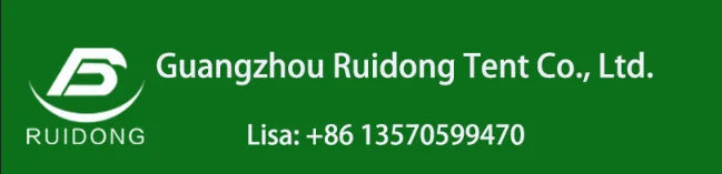 RUIDONG - Waterproof PVC Dome tent. Quick to install.