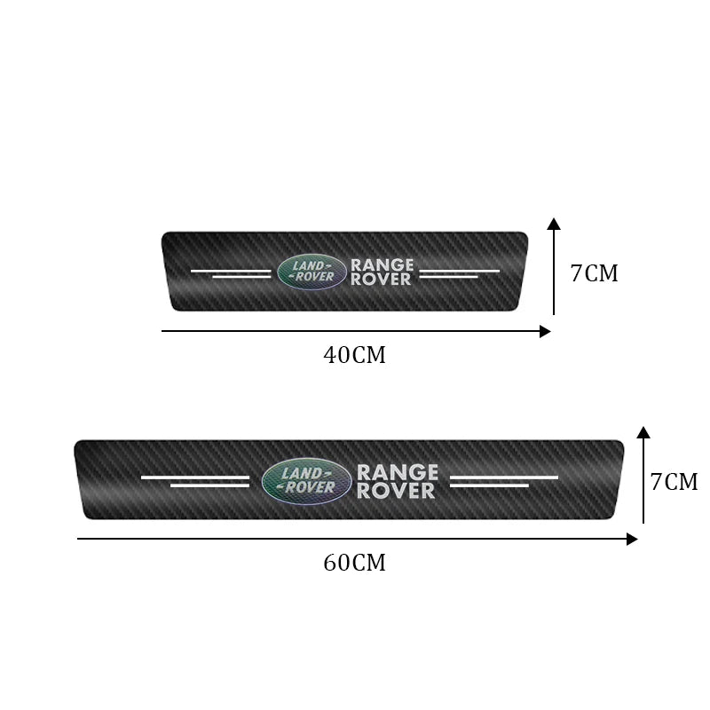 Land Rover 3D Carbon Fiber Wrap, Protective Film Anti Scratch Matte Black.