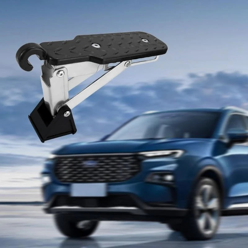 Foldable Car Door Step for Roof Access - 7 Adjustable Positions.