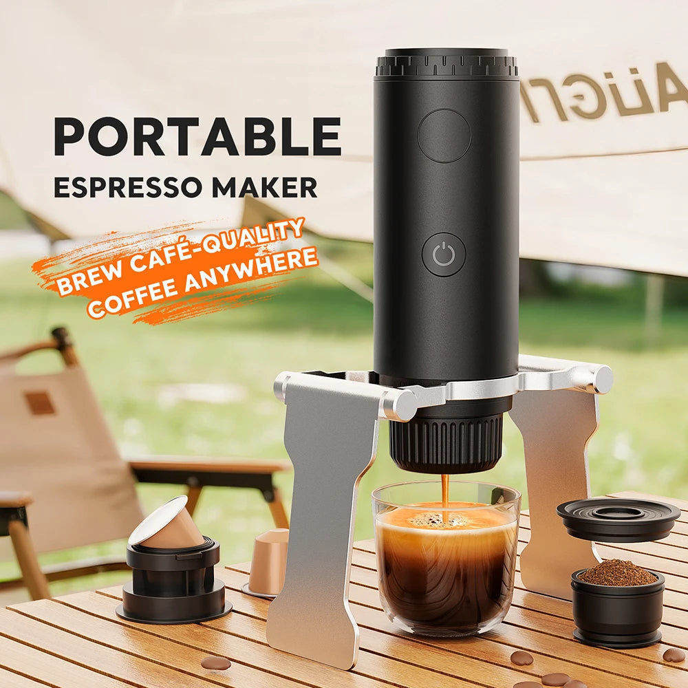 Capadeli Portable Espresso/Nespresso/Dolce Gusto, Italian Design Coffee Machine.