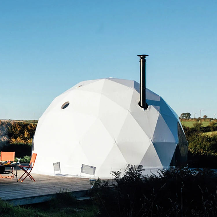 RUIDONG - Waterproof PVC Dome tent. Quick to install.